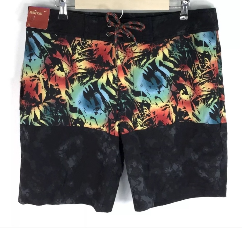 Mossimo Hawaiin Above knee board shorts BNWT 34